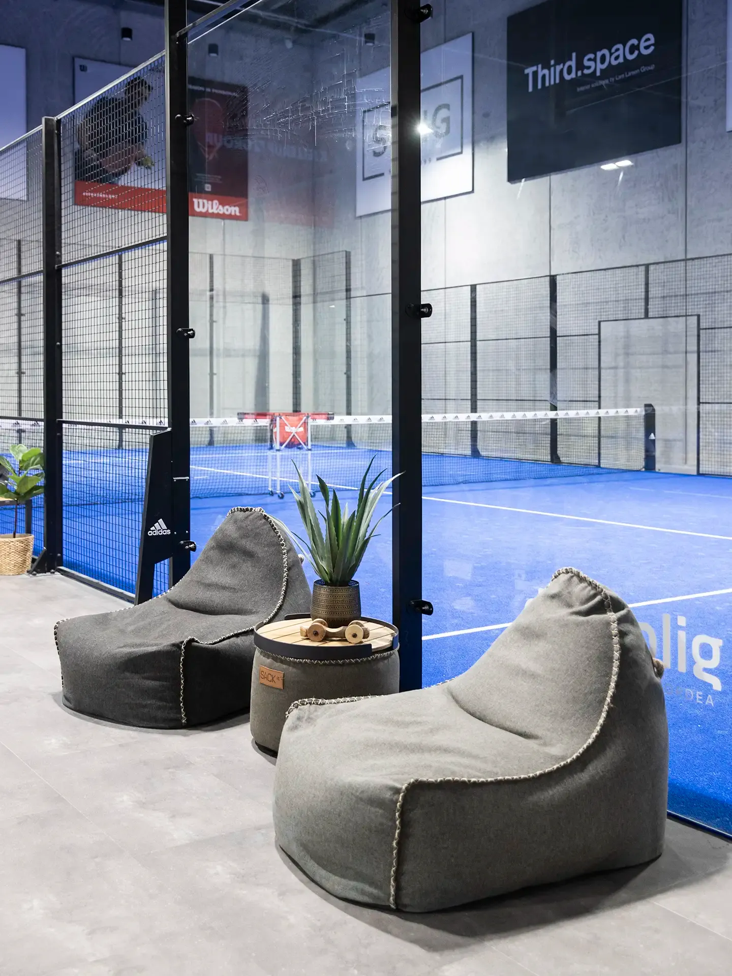 Interior Design For Padel Center With 7 International Courts