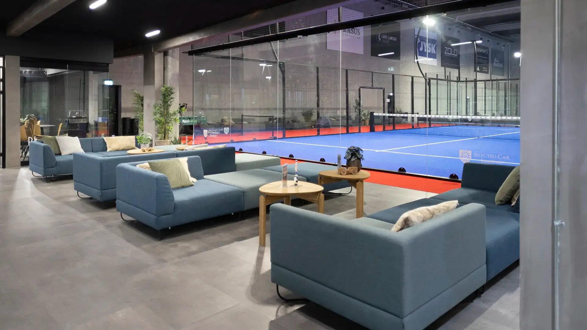 Interior Design For Padel Center With 7 International Courts